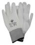 Cleanroom nylon gloves including palm coating size XXL