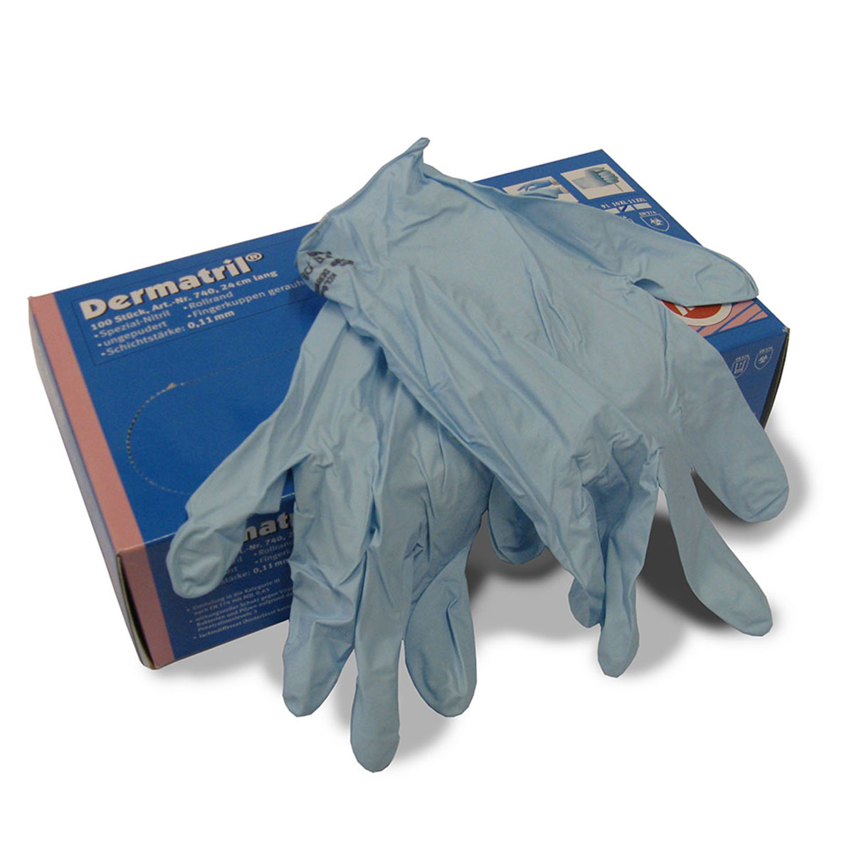 gloves nitril size xl