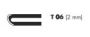 Knife type T06 (2mm) for thermocutter